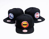 Mitchell & Ness Top Spot Snapback HWC Houston Rockets Black Cap