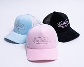 Von Dutch Miami Trucker Velvet LIGHT PINK/WHITE Cap