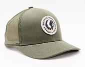 BRIXTON Rival Stamp X Mp Mesh Cap Military Olive Military Olive