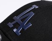 New Era 9FORTY MLB Foil Logo 9forty Los Angeles Dodgers Black Cap