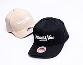 Mitchell & Ness Pinscript Classic Red Branded Black Cap