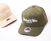 Kšiltovka Mitchell & Ness - Branded Pinscript Classic Red - Olive