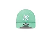 Dětská Kšiltovka New Era 9FORTY Kids MLB League Essential New York Yankees Tropical Green / White