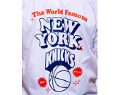 Triko Mitchell & Ness NBA Merch Take Out Tee Knicks White