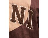 Bunda Karl Kani Retro Patch Wavy Block College Jacket brown/sand/off whit