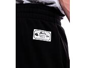 Tepláky New Era Cargo Joggers Black / White