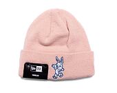 Dětský Kulich New Era Kids Looney Tunes Knit Bugs Bunny Blush Sky Pink