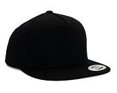 Kšiltovka Yupoong Classic 5 Panel Snapback Black / Black