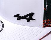 Kšiltovka New Era 9FIFTY Original Fit Pre-Curved Alpine Mexico Renault F1 White
