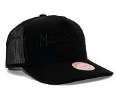 Kšiltovka Mitchell & Ness Pinscript Trucker black/black