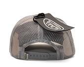 Kšiltovka Von Dutch Trucker Boston - Satin - Black/Grey