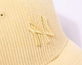 Dámská kšiltovka New Era 9FORTY Womens MLB Summer Cord New York Yankees Pale Yellow