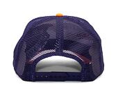 Kšiltovka New Era 9FORTY A-Frame Trucker NBA Retro Phoenix Suns Orange Popsicle / New Orchid