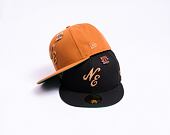 Kšiltovka New Era 59FIFTY Script Caramel Brown / Stone