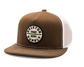 Kšiltovka Brixton Oath MP Trucker Hat - Sepia/White