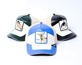 Kšiltovka Goorin - Trucker Moto Goat - Blue