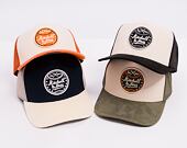 Kšiltovka Mitchell & Ness - Baseball Trucker - Cream/Olive