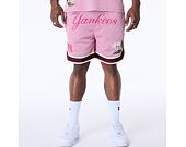 Kraťasy New Era - MLB Floral Mesh - NY Yankees - Pink