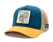 Kšiltovka Trucker Capslab Rick & Morty Coton Et Pu