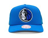 Kšiltovka Mitchell & Ness - Dallas Mavericks - Evergreen Trucker - Blue