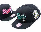 Kšiltovka Mitchell & Ness - Anaheim Ducks - Oversweep Snapback Vntg - Black