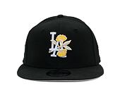 Kšiltovka New Era - MLB Floral 9FIFTY - LA Dodgers - Black / White