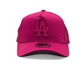 Dětská Kšiltovka New Era - MLB League Essential 9FORTY Trucker - LA Dodgers - Cherry