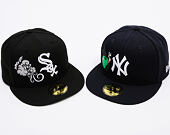 Kšiltovka New Era - MLB Food Icon 59FIFTY - Chicago White Sox - Black / White