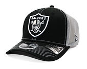 Kšiltovka New Era - NFL Contrast Stitch 9SEVENTY Stretch-Snap - Las Vegas Raiders - Black