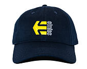 Kšiltovka Etnies - Corp Combo Snapback - Navy/Yellow/White
