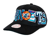 Kšiltovka Mitchell & Ness - NBA Hyper Type Pro Snapback HWC - Charlotte Hornets - Black