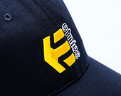 Kšiltovka Etnies - Corp Combo Snapback - Navy/Yellow/White