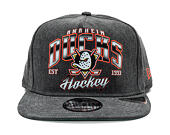 Kšiltovka New Era -  9FIFTY A-Frame NHL Washed - Anaheim Ducks - Black
