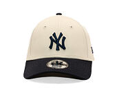 Dětská Kšiltovka New Era - MLB Color Block 9FORTY - NY Yankees - Stone / Navy