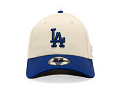 Dětská Kšiltovka New Era - MLB Color Block 9FORTY - LA Dodgers - Stone / Dark Royal
