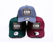 Kšiltovka New Era - Buffalo Distressed Patch 9FORTY A-Frame - Muted Indigo