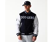 Bunda New Era - MLB Wordmark Varsity Jacket - LA Dodgers - Navy