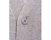 Svetr New Era - MLB Cardigan Knit - LA Dodgers - Heather Grey