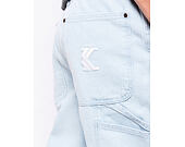 Džíny Karl Kani - KK Retro Tapered Workwear Denim bleached blue