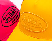 Kšiltovka Von Dutch - Trucker - Cali Patch - Orange