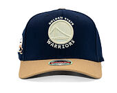 Kšiltovka Mitchell & Ness - Sand Storm Classic Red - Golden State Warriors - Navy/Sand