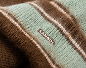 Kangol - Fuzzy Stripe Beanie - Brown