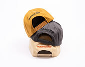 Mitchell & Ness Pinscript Redline Snapback Branded Charcoal Cap