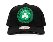 Cap Mitchell & Ness - NBA Tilted Pro Snapback - Boston Celtics - Black