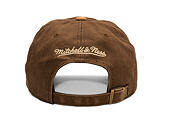 Kšiltovka Mitchell & Ness - NBA Lux Chain Strapback - Chicago Bulls - Brown