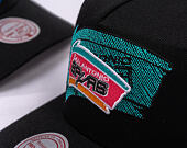 Cap Mitchell & Ness - NBA Tilted Pro Snapback Hwc - San Antonio Spurs - Black