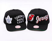 Kšiltovka Mitchell & Ness - NHL Busted Pro - New Jersey Devils - Black