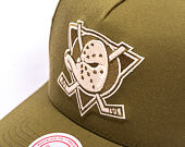 Kšiltovka Mitchell & Ness - NHL Fashion Basic Pro Vntg - Anaheim Ducks - Olive