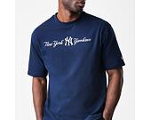 Tee New Era - MLB Graphic Oversized Tee - NY Yankees - Navy