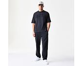 Pants New Era - Branded Washed Straight Sweatpants - Black
